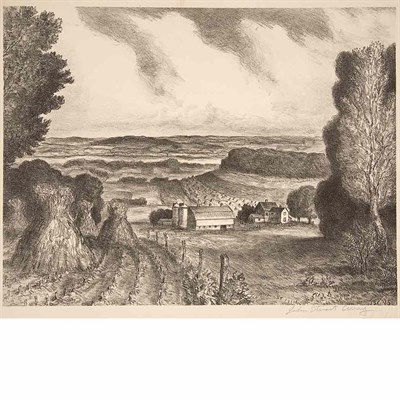 Lot 191 - John Steuart Curry (1897-1946) VALLEY OF THE...