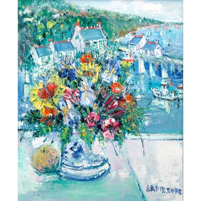 Lot 96 - Yolande Ardissone French, b. 1927 Bouquet et...