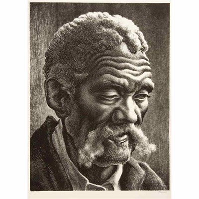 Lot 134 - Thomas Hart Benton (1889-1975) AARON (FATH 42)...