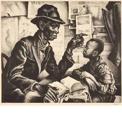 Lot 133 - Thomas Hart Benton (1889-1975) INSTRUCTION...