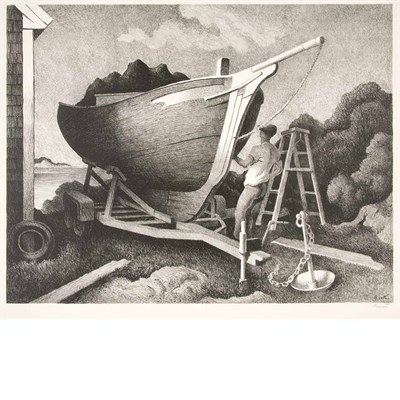 Lot 178 - Thomas Hart Benton (1889-1975) REPAIRING THE...