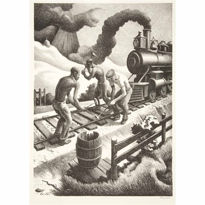 Lot 169 - Thomas Hart Benton (1889-1975) TEN POUND...