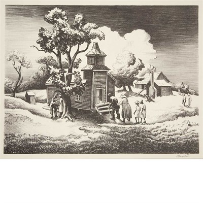 Lot 122 - Thomas Hart Benton (1889-1975) SUNDAY MORNING...