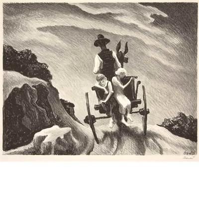 Lot 110 - Thomas Hart Benton (1889-1975) GOIN' HOME...