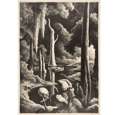 Lot 140 - Thomas Hart Benton (1889-1975) SWAMPLAND (FATH...