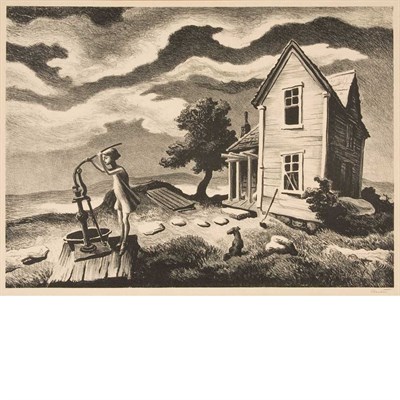 Lot 149 - Thomas Hart Benton (1889-1975) THE FARMER'S...