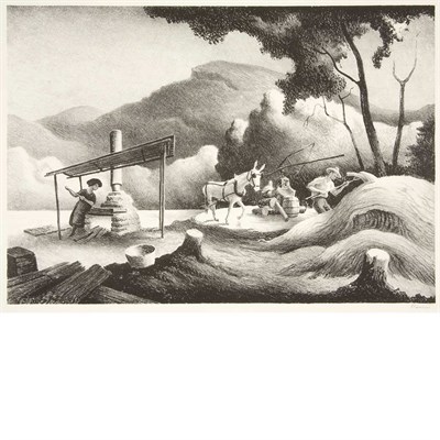 Lot 171 - Thomas Hart Benton (1889-1975) SORGHUM MILL...