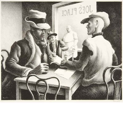 Lot 172 - Thomas Hart Benton (1889-1975) DISCUSSION...