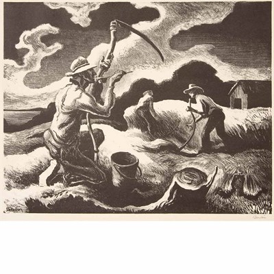 Lot 155 - Thomas Hart Benton (1889-1975) ISLAND HAY...