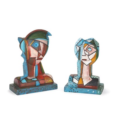 Lot 154 - Italo Scanga American, 1932-2001 (i) Bust...