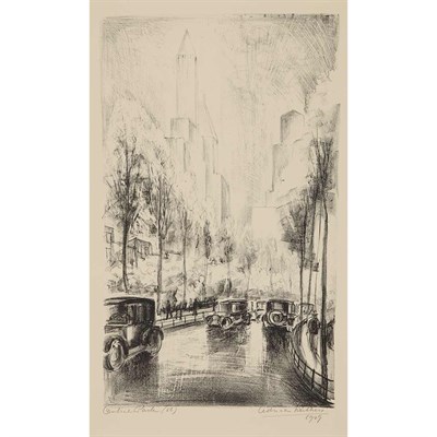 Lot 411 - Adriaan Lubbers (1892-1954) CENTRAL PARK;...