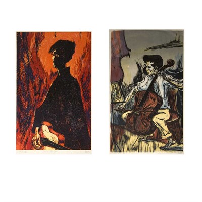 Lot 130 - Mervin Jules BACH; FOLK SINGER; THE LESSON;...