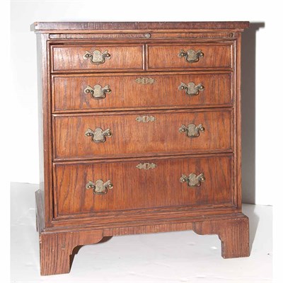 Lot 145 - Georgian Style Mahogany Diminutive Chest of...