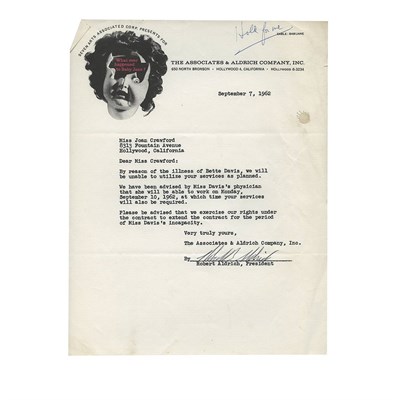 Lot 1118 - [CRAWFORD, JOAN] Archive of legal and business...
