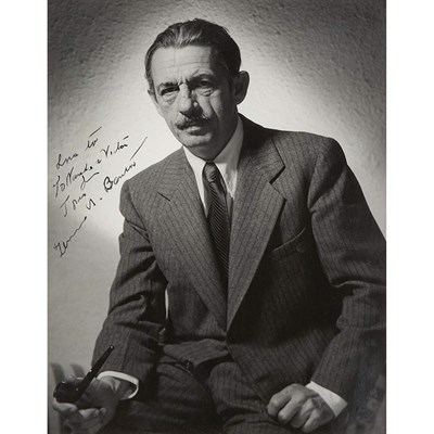 Lot 258 - BENTON, THOMAS HART Photograph of Benton,...