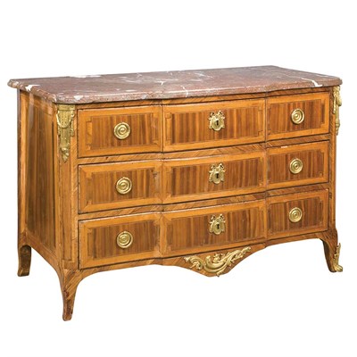 Lot 478 - Louis XVI Gilt-Bronze Mounted Tulipwood and...