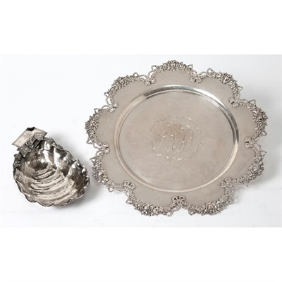 Lot 324 - Two Sterling Silver Table Articles Total...