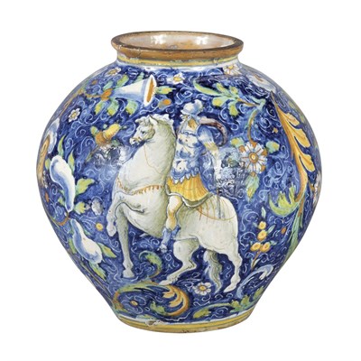 Lot 155 - Italian Majolica Vase 18th/19th Century...