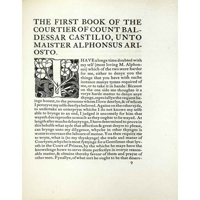 Lot 61 - [LAWRENCE, T.E., Library of] The Courtyer of...