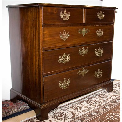 Lot 367 - George III Style Mahogany Chest of Drawers...