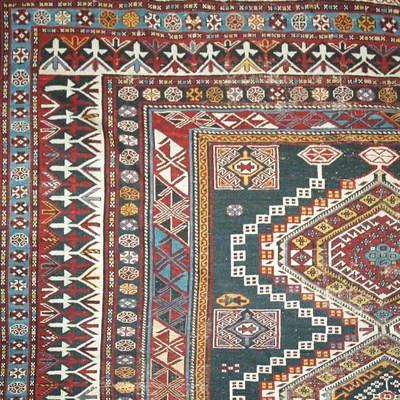 Lot 548 - Shirvan Carpet East Caucasus, early 20th...