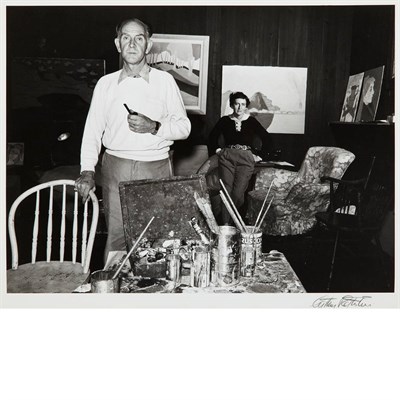 Lot 54 - ROTHSTEIN, ARTHUR Milton Avery and his wife,...