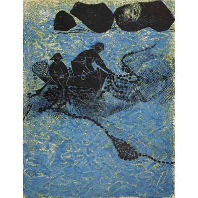 Lot 328 - Antonio Frasconi (b. 1919) THE SUN AND THE...