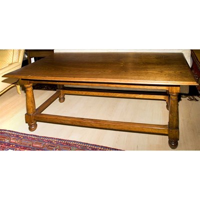 Lot 163 - Provincial Oak Library Table Height 27 inches,...