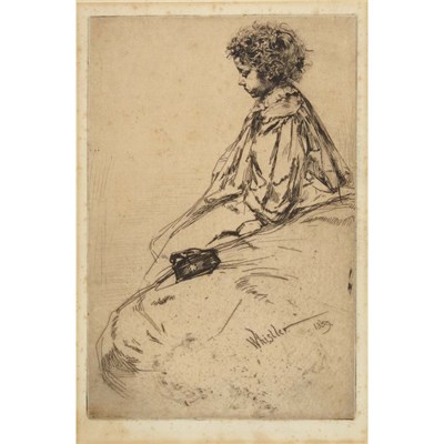 Lot 692 - James Abbott McNeill Whistler BIBI LALOUETTE...