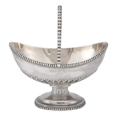 Lot 227 - American Silver Sugar Basket Ball, Black & Co.,...
