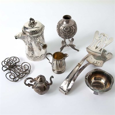 Lot 309 - Group of Sterling Silver Table Articles Total...