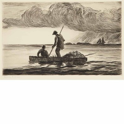 Lot 291 - Reynolds Beal WHALER CANTON; SALT ISLAND LODGE;...