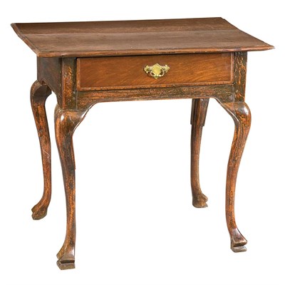 Lot 264 - George II Style Mahogany and Walnut Dressing...