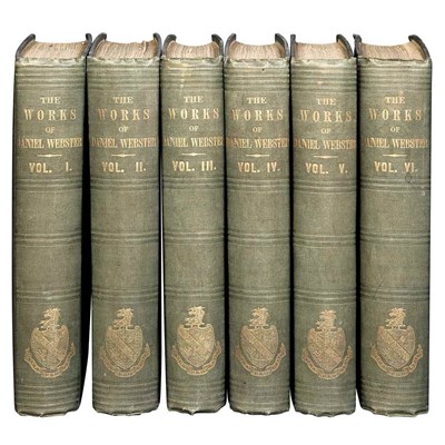 Lot 39 - WEBSTER, DANIEL The Works of Daniel Webster....