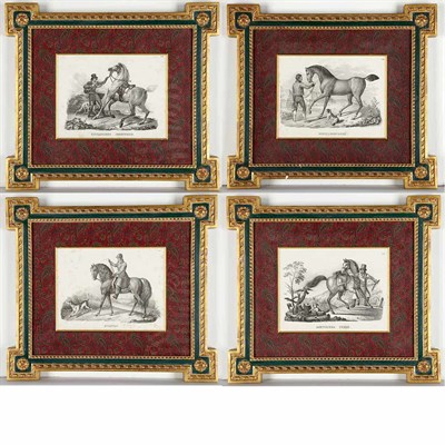 Lot 1083 - Artist Unknown [HORSE STUDIES] Four...