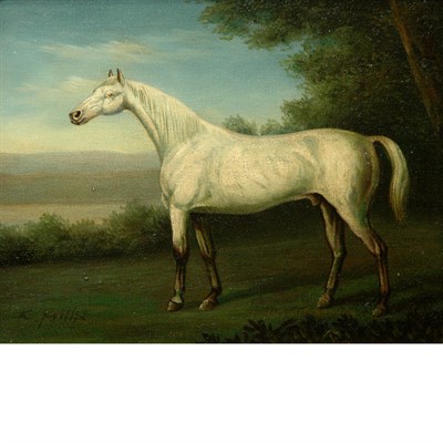 Lot 1002 - 20th/21st Century School White Horse in a...