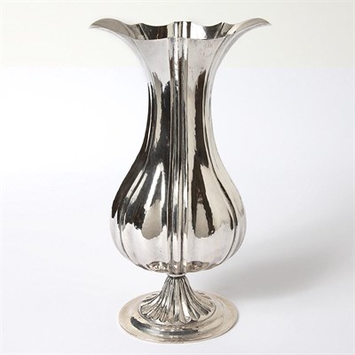 Lot 265 - Continental 800 Quality Silver Vase...