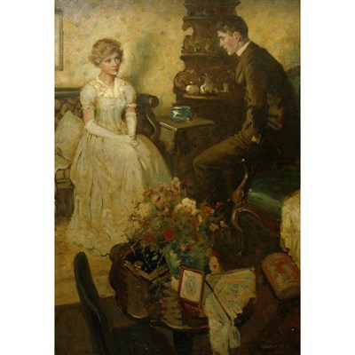 Lot 73 - Gerald Leake American, 1885-1975 A Serious...