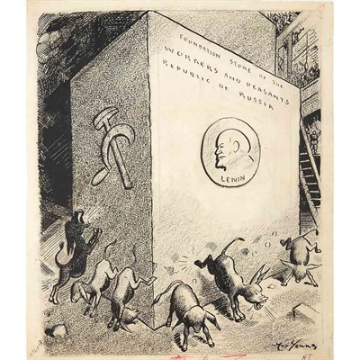 Lot 79 - [ILLUSTRATION] YOUNG, ART Group of four...