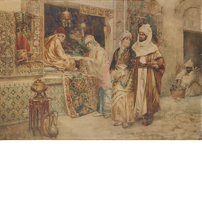 Lot 14 - Ettore Simonetti Italian, 1857-1909 Browsing...