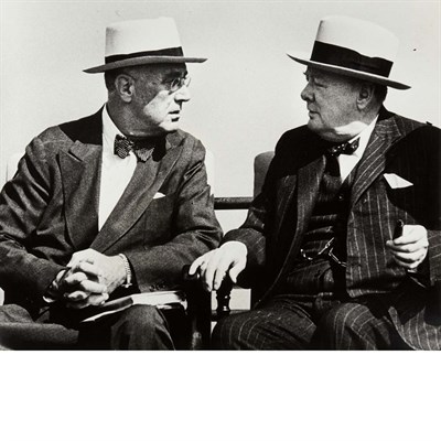 Lot 63 - ROTHSTEIN, ARTHUR Roosevelt and Churchill-1943,...