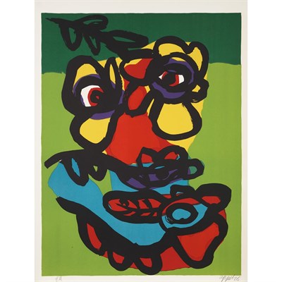 Lot 283 - Karel Appel UNTITLED; UNTITLED; HOMMAGE A...