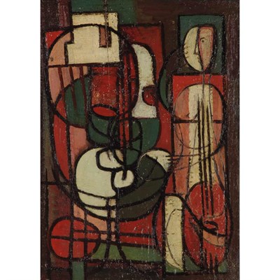 Lot 104 - Jean Xceron American/Greek, 1890-1967 Peinture,...