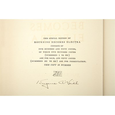 Lot 65 - O'NEILL, EUGENE Group of eight signed limited...