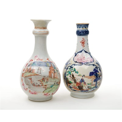 Lot 322 - Two Chinese Export Porcelain Guglets Third...