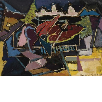 Lot 118 - Vaclav Vytlacil American, 1892-1984 Jarzyny,...