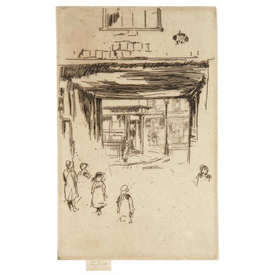 Lot 555 - James Abbott McNeill Whistler DRURY LANE (K....
