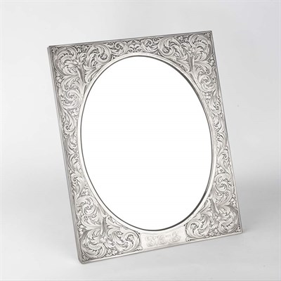 Lot 277 - Sterling Silver Dressing Table Mirror Late...