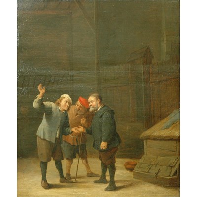 Lot 19 - Manner of David Teniers Le Marche Conclu Bears...