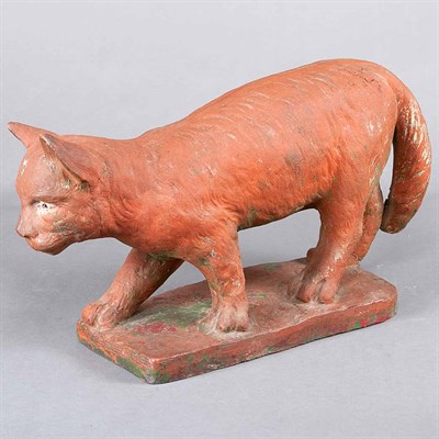 Lot 1131A - Ceramic Figure of a Cat